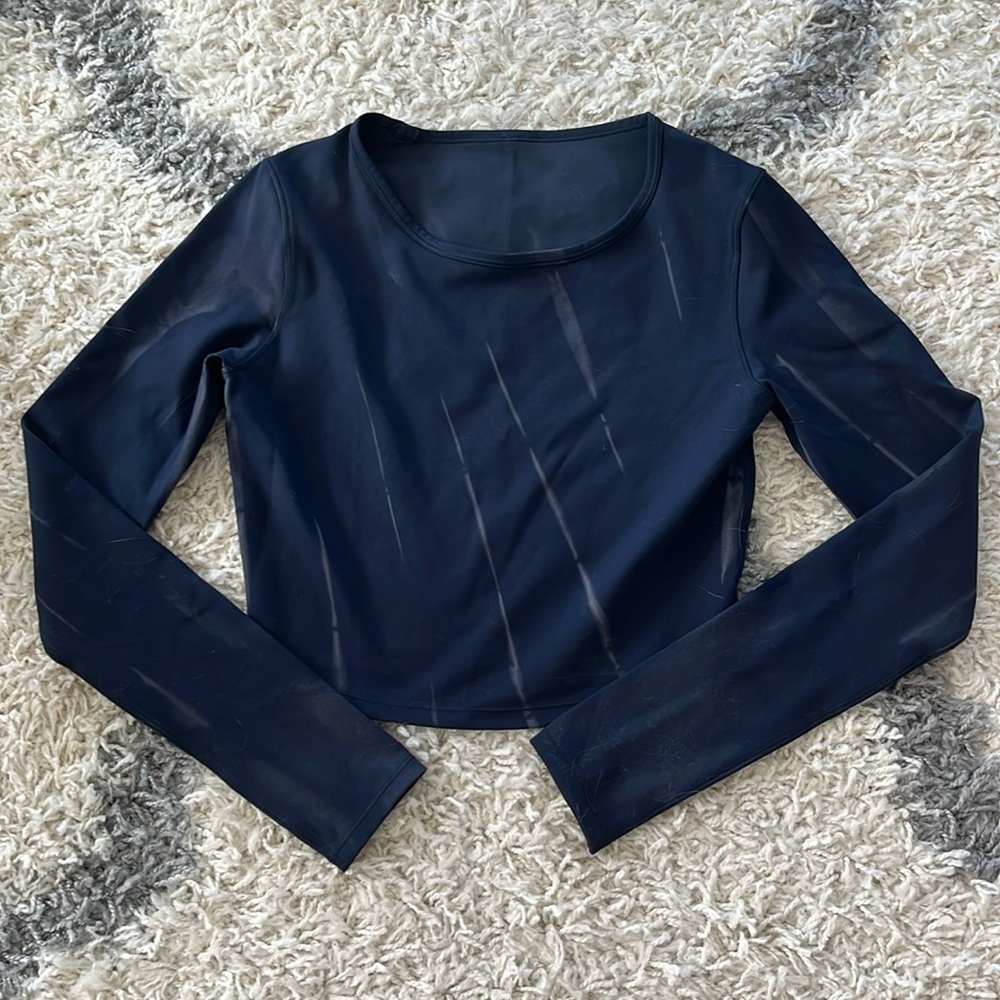 Lululemon Long Sleeve Crop Top